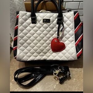 Stunning large Betsy Johnson purse